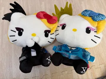 요시키티 봉제 인형 2개 세트 YOSHIKI X JAPAN