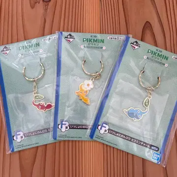 피크민 키링 빨간 피크민 노랑 피크민 얼음 피크민 3종 세트 제일복권