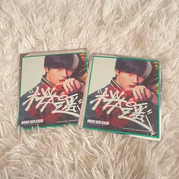 영화 WINDBREAKER 윈브레 미니 색지 사쿠라 하루카 미즈카미 코지