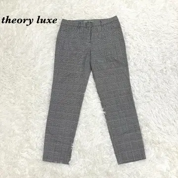 [ 새상품급 ] theory luxe 글렌체크 스트레치 슬랙스 팬츠 38