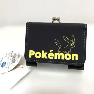 포켓몬 컬러 로고 시리즈 3단 접이식 지갑 블래키 미사용