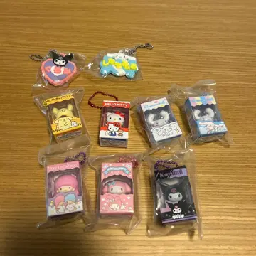 산리오 초코 박스 메르헨 공방 이름 홀더 묶음 판매