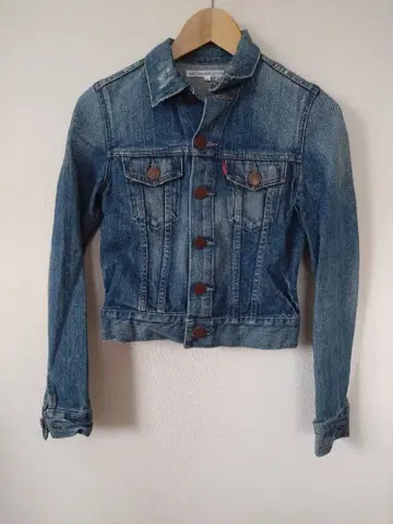 Levi's 여성용 라이트 블루 데님 자켓