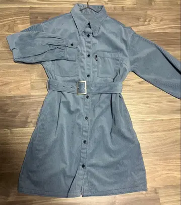 코듀로이 원피스