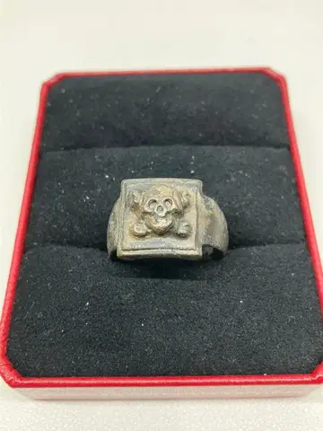 1939's~ 독일 국방군 육군 당시 물품 스컬본 반지 빈티지