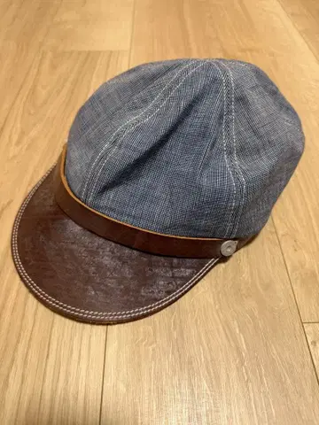 BONCOURA 본쿠라모 캡 모자 미사용 새상품 가죽