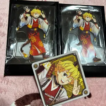 귀멸의 칼날 십이지 아크릴 스탠드 아가츠마 젠이츠 세트