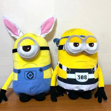 미니언 봉제 인형 ( 약 40cm 2체 세트 )