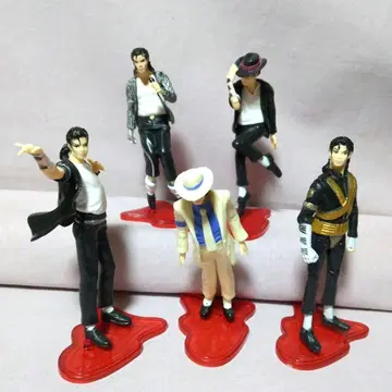 [ 새상품 ] 마이클 잭슨 피규어 5체 세트