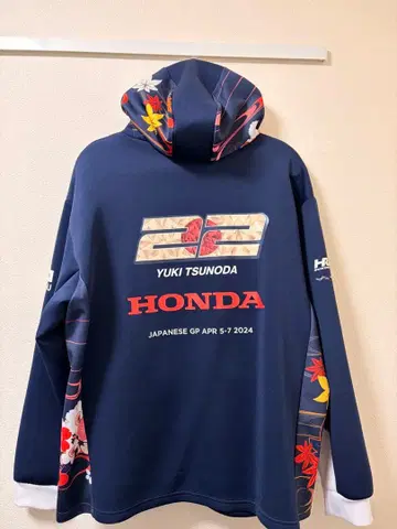 HRC x TSUNODA 후디 WAGARA 일본풍 패턴