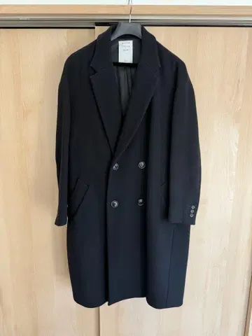 MISTERGENTLEMAN 울 체스터 코트 M 사이즈 블랙