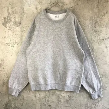 B1711 구제 의류 트레이닝복 맨투맨 그레이 무지 90s Y2K