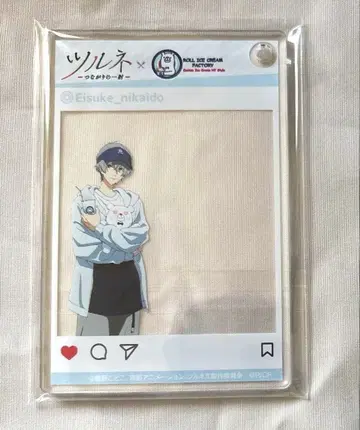 츠루네 니카이도 나가아키 롤 아이스 팩토리 아크릴 키링