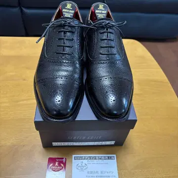 SCOTCH GRAIN 카타오시 블랙 24.5 3E