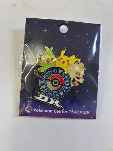 포켓몬 센터 오사카 DX 핀 배지