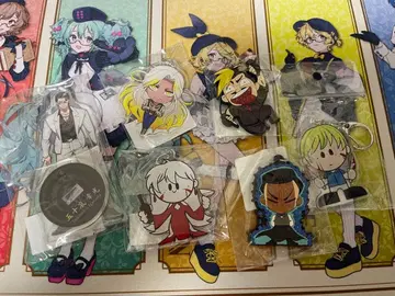 휴먼버그 대학 아크릴 키링 아크릴 스탠드 러버 마스코트 세트