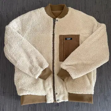 베이플로우 리버서블 자켓 코듀로이 보아