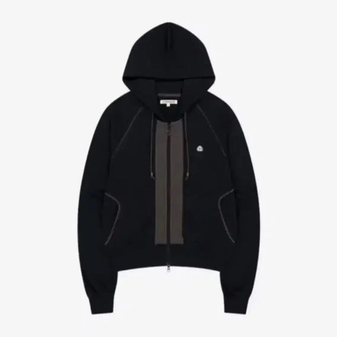 トップス coyseio mixed stripe hoodie purple MIXED STRIPE HOODIE