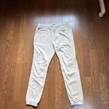 베이 로이 코듀로이 조거 팬츠 베이지 표시 크기 2