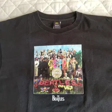 비틀즈 SPLHCB 티셔츠 블랙T L 초레어