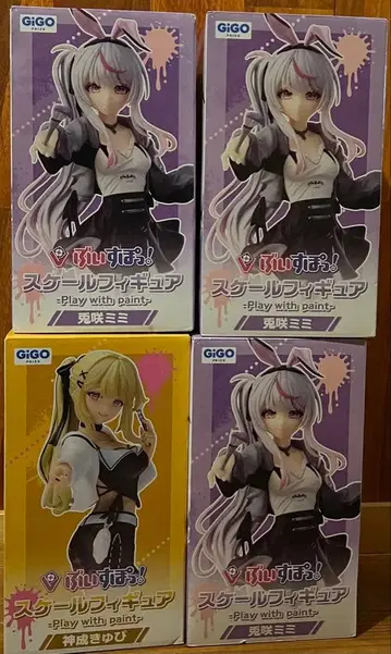 브이스포 스케일 피규어 4점 세트