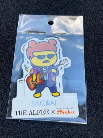 포테곰 x THE ALFEE 컷 스티커 3종 세트