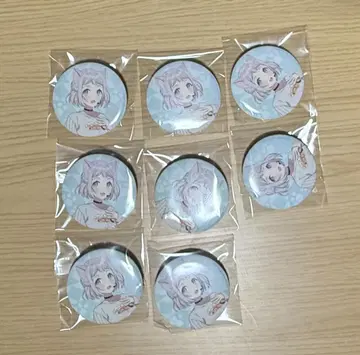 학원 아이돌 마스터 학마스 카츠라기 리리야 마네키네코 캔뱃지 8개