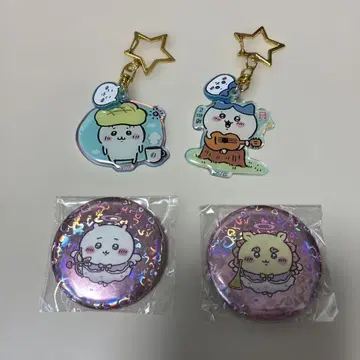 치이카와 굿즈 키링 캔뱃지