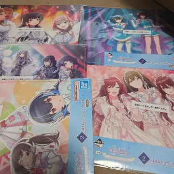 제일복권 샤니마스 클리어 포스터 묶음 판매