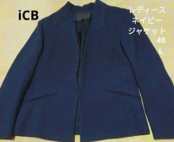 iCB 자켓 여성용 네이비 L 포멀 올 시즌