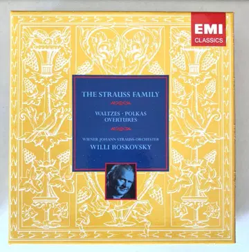 보스코프스키 / 슈트라우스 패밀리 명곡집 6장 BOX EMI 단종