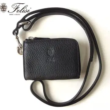 새상품 Felisi 페리지 넥 월렛 미니 지갑 1094/LD 블랙