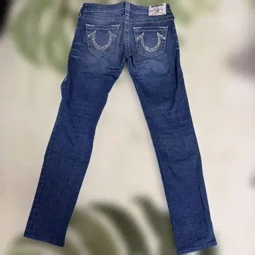 트루 릴리젼 다크 블루 스트레이트 데님