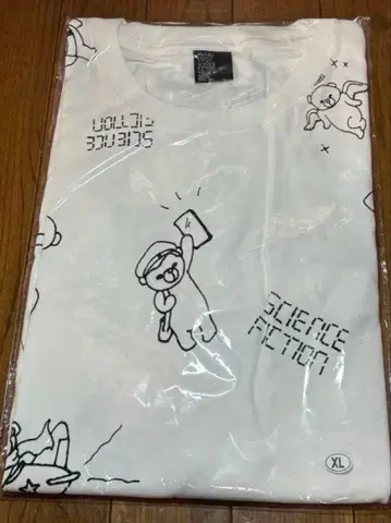 [ 미개봉 새상품 ] 우타다 히카루 곰돌이 올 패턴 T셔츠