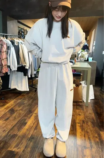 [한국 패션] 코듀로이 기모 셋업