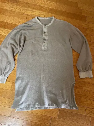 실물 USED 스웨덴군 M-39 헨리넥 롱 서멀 셔츠