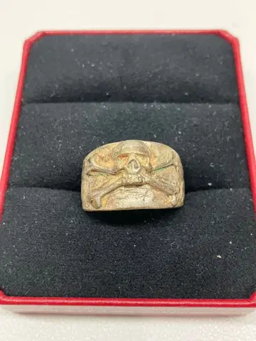 1939 s~ 독일 국방군 육군 당시 물품 스컬 반지 빅 빈티지