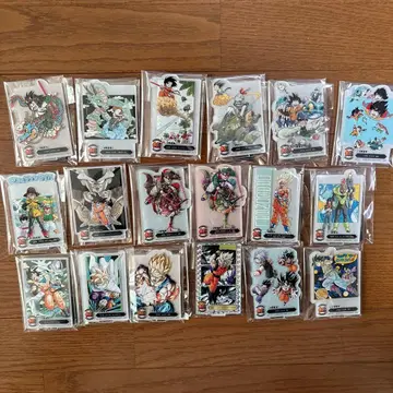 제일복권 드래곤볼 F상 토리야마 아키라의 세계 2 18장 묶음 판매