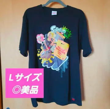 [ 새상품 L 사이즈 ] 스프라툰 타워 레코드 T셔츠 Splatoon전