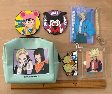 드래곤볼 패스 케이스 생큐마트 파우치 다이마 제일복권 아크릴 스탠드