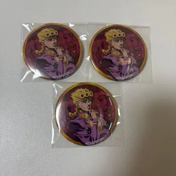 죠죠의 기묘한 모험 공식 샵 죠르노 3종 세트 캔뱃지