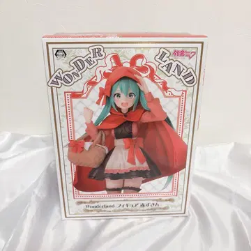 하츠네 미쿠 Wonderland 피규어 빨간 망토