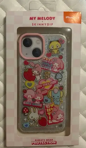 산리오 마이멜로디 iPhone15 케이스