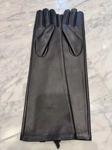 천연 가죽 롱 그로브 40cm 사이즈 XL