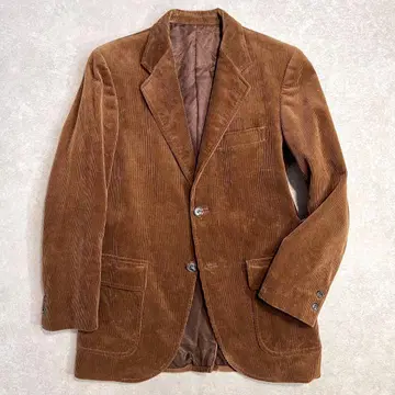 Kent VAN JACKET 코듀로이 자켓 카멜 브라운