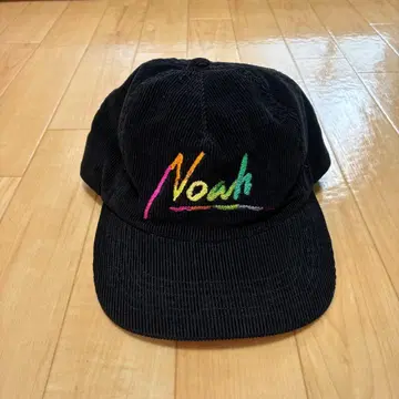 Noah 코듀로이 캡 블랙