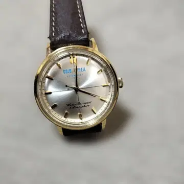 GOLDPFFEIL G2010 실버 다이얼 시계