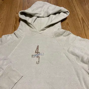 45rpm 7부 소매 후드 트레이닝복