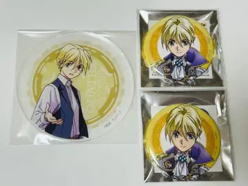 건담 W 아크릴 코스터 캔뱃지 카토르 Knight Style