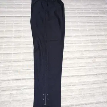 AMERI 아메리 다크 네이비 스타일리시 팬츠 허리밴딩